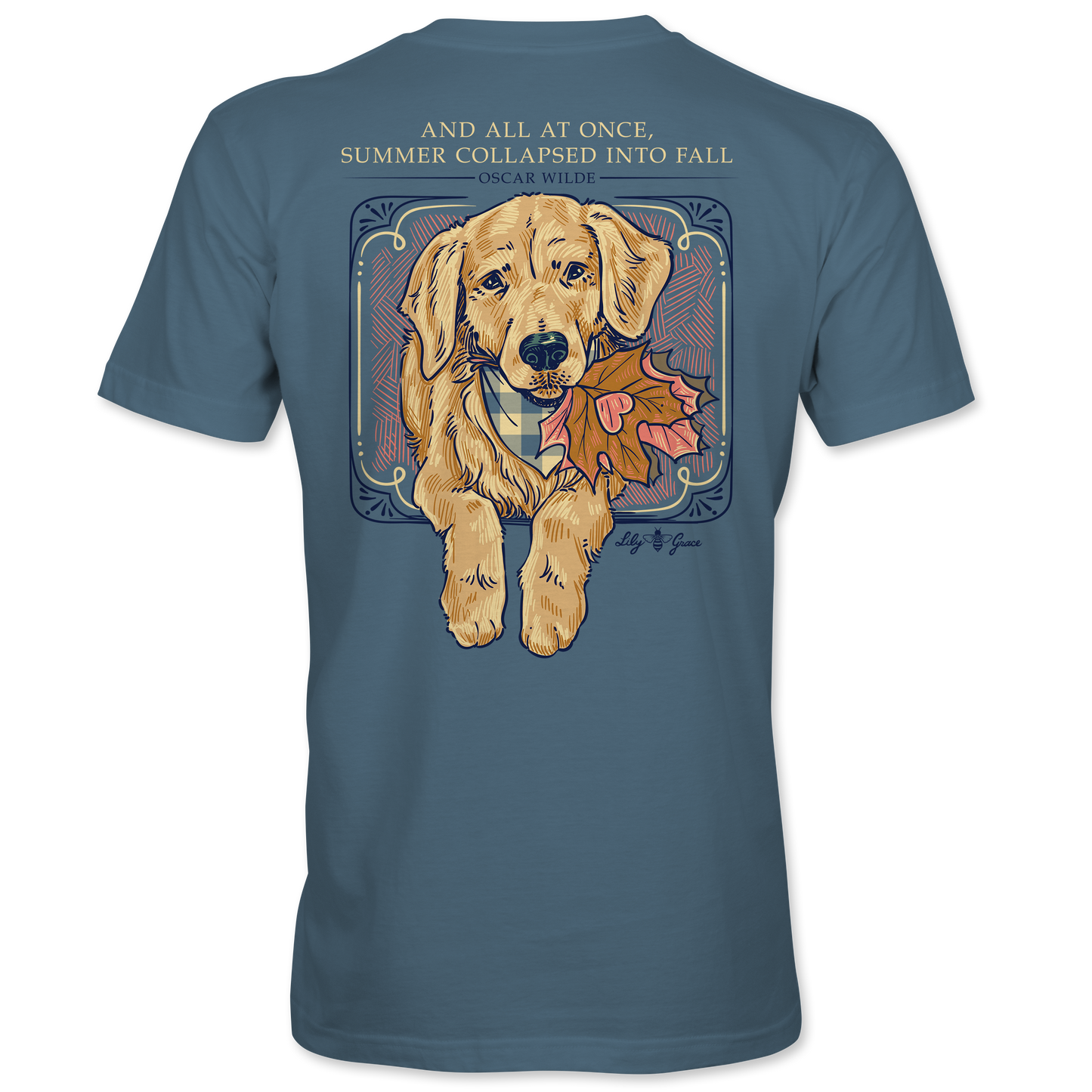 And All At Once Summer Collapsed Into Fall Pocket Tee
