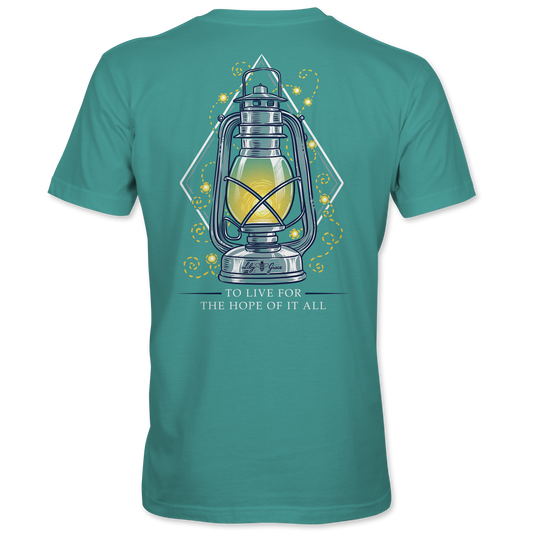 Fireflies Lantern Pocket Tee