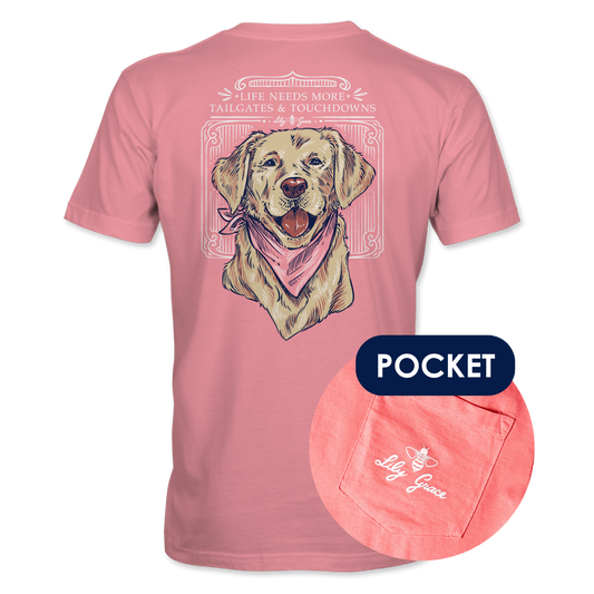 Tailgates Touchdowns - Pink