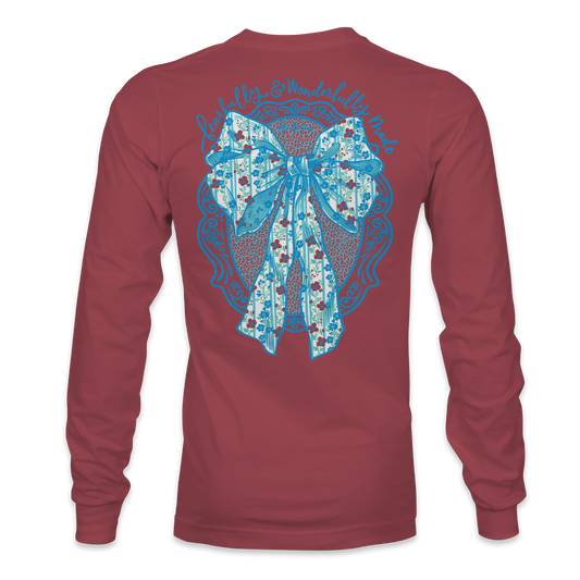 Wonderfully Made LONG SLEEVE - Lily Grace | Brick