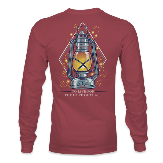 Hope Lantern LONG SLEEVE - Lily Grace | Brick