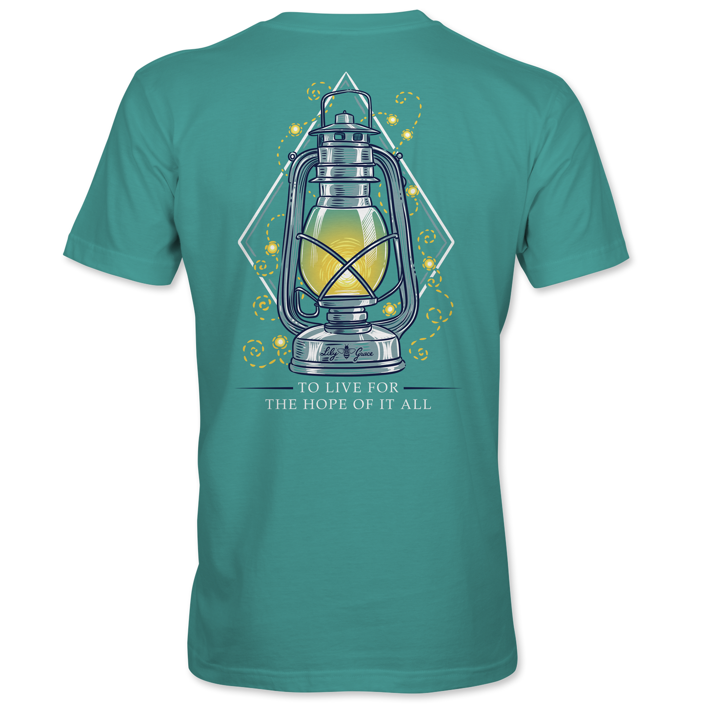 Fireflies Lantern Pocket Tee