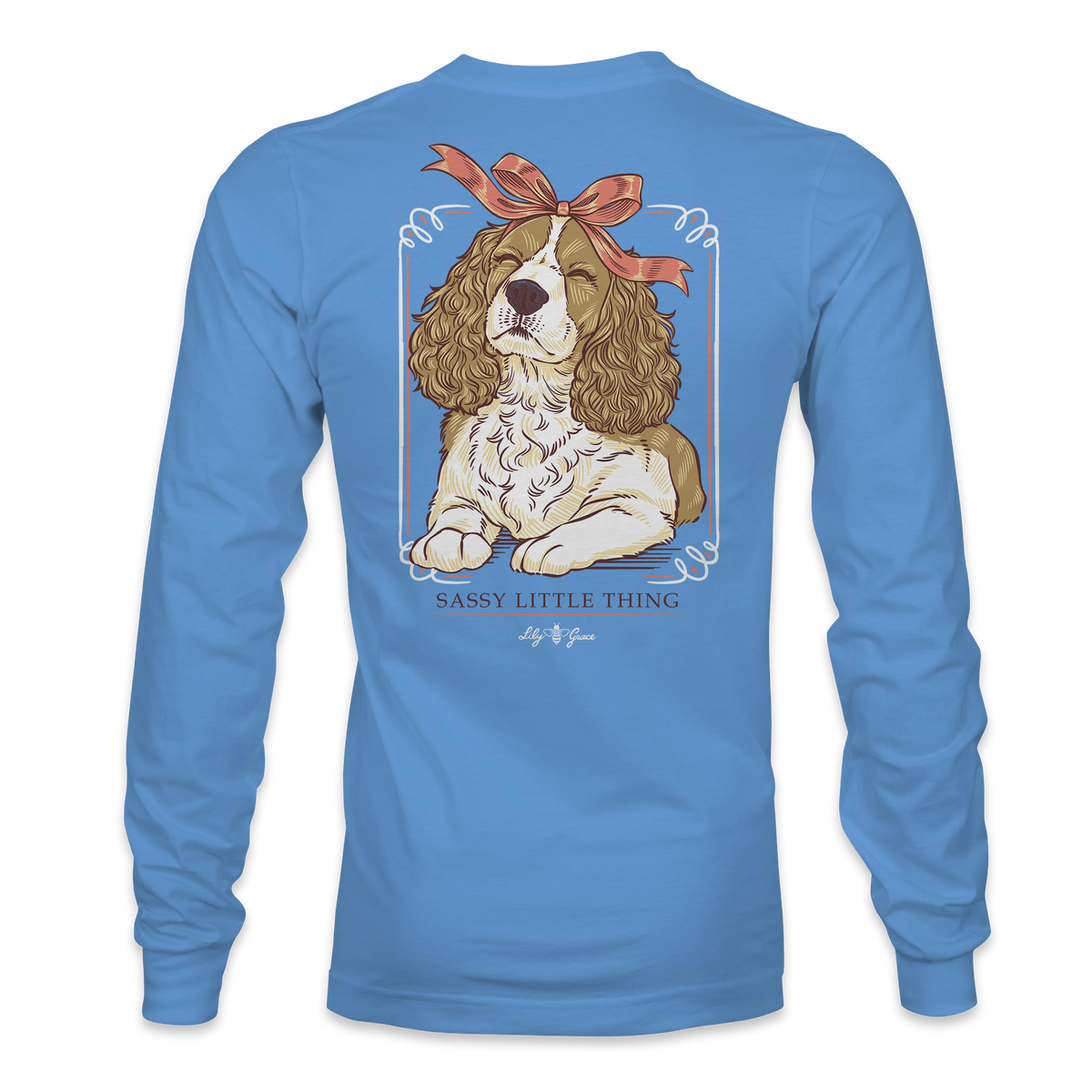 Sassy Little Thing LONG SLEEVE - Lily Grace | Azure