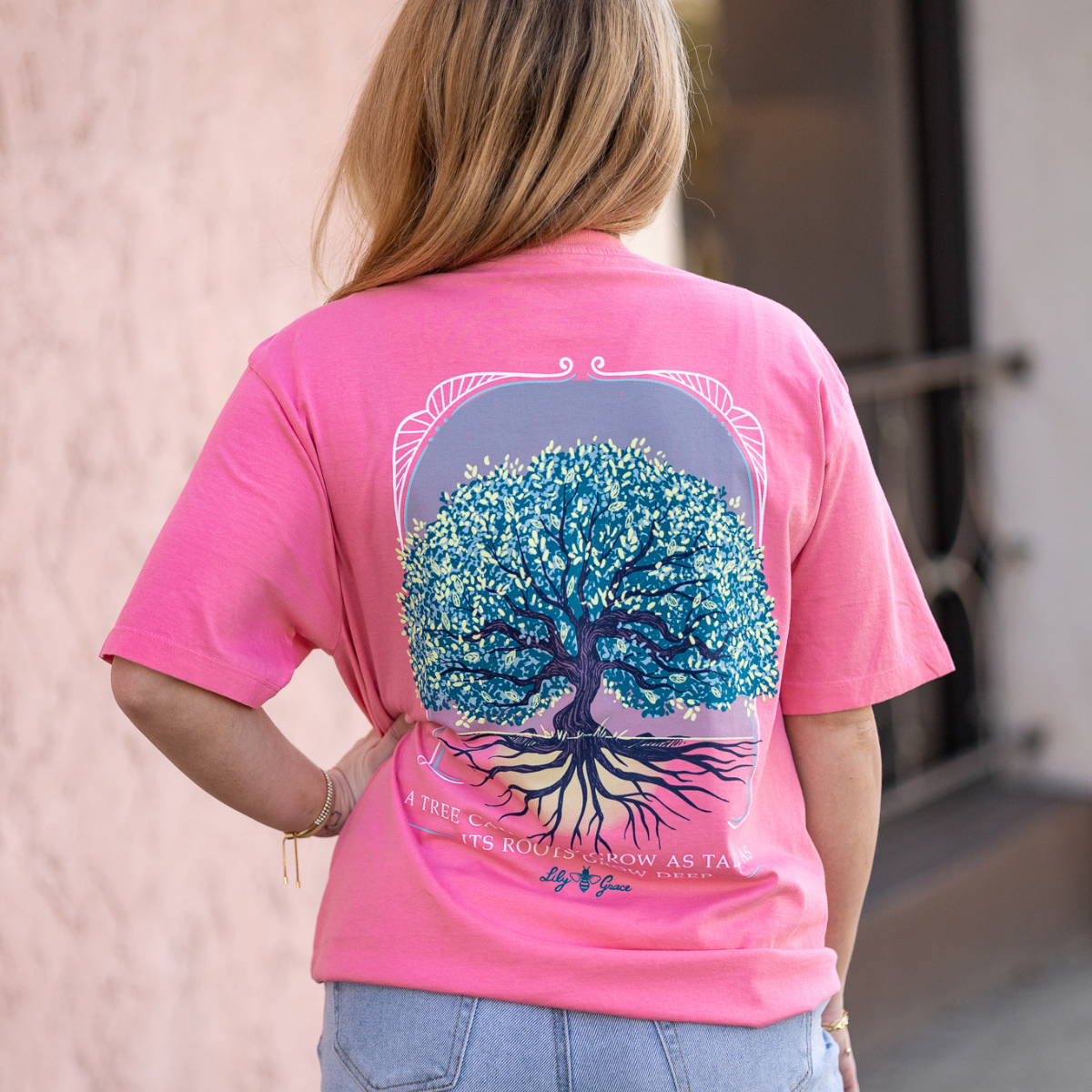 Deeper Roots- Inspirational Tree T-Shirt