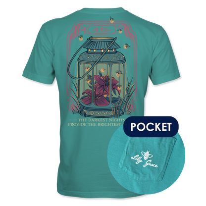 Fireflies- Lilies and Lantern T-Shirt