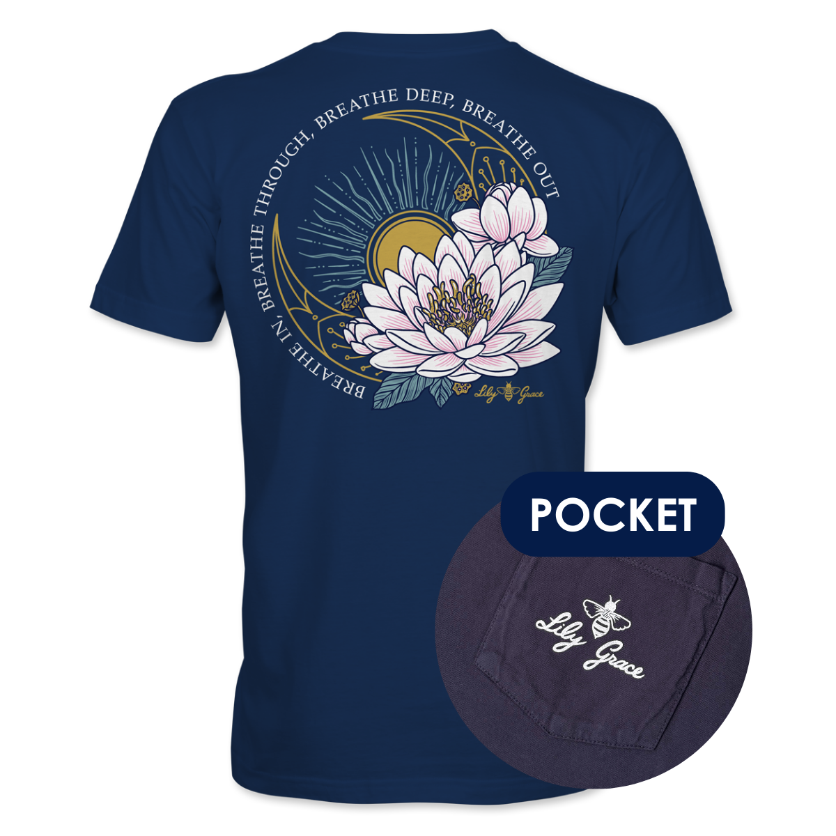 Moon Lillies- Celestial Bloom T-Shirt
