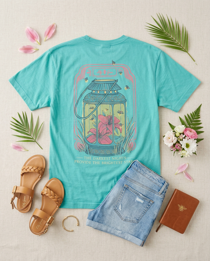 Fireflies- Lilies and Lantern T-Shirt