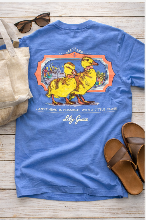 Mallard Babies Pocket Tee – Lily Grace | Lavender