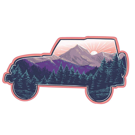 Jeep Scene Decal